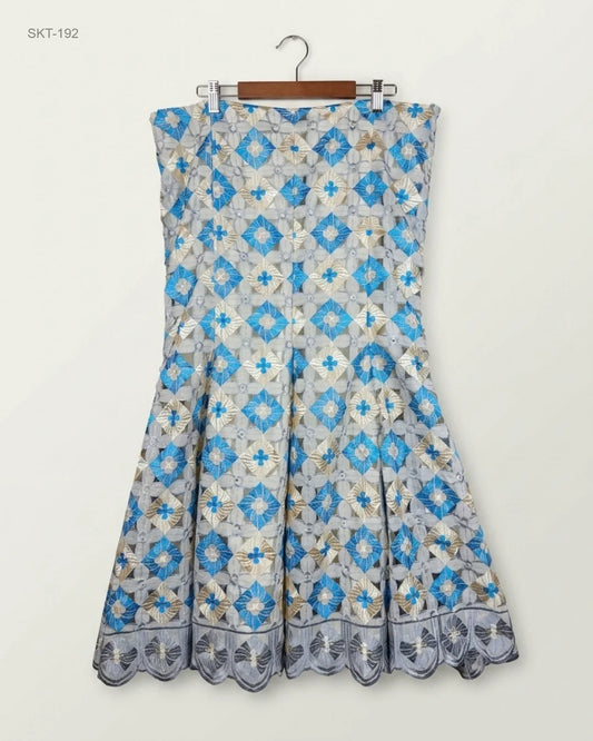 UK Imported secondhand Women's skirts - CUT LABEL brand, Beige Polyester, Excellent condition, for Womens - Online Thrift Store Islamabad Pakistan