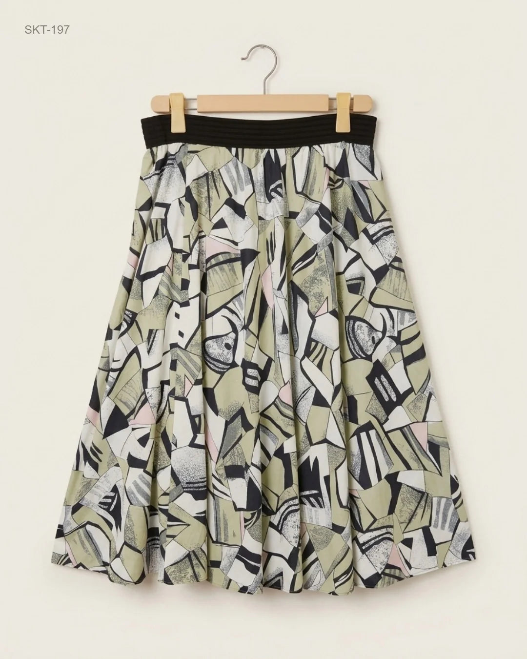 Secondhand Branded Women's skirts by TREVIRA, Multi Polyester fabric, Premium condition, for Womens - Online Thrift Shop Lahore Pakistan