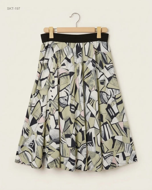 Secondhand Branded Women's skirts by TREVIRA, Multi Polyester fabric, Premium condition, for Womens - Online Thrift Shop Lahore Pakistan