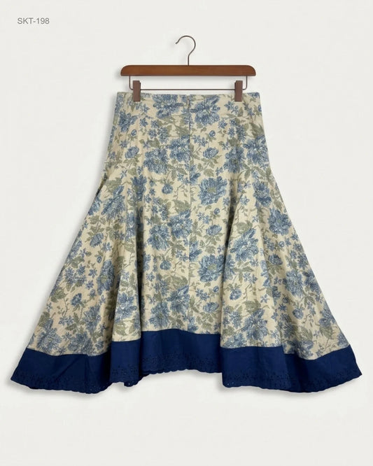 Shop Excellent Women's skirts by CUT LABEL | Preloved Branded Clothes | Beige Cotton | Womens | OTS Thrift Store Lahore Pakistan