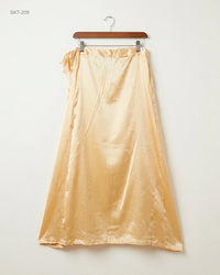 CUT LABEL (SKT-209) Satin Petticoat