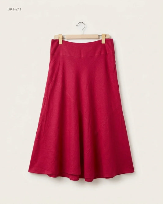 Shop Premium Women's skirts by ESSENCE | Preloved Branded Clothes | Pink Cotton | Womens | OTS Thrift Store Peshawar Pakistan