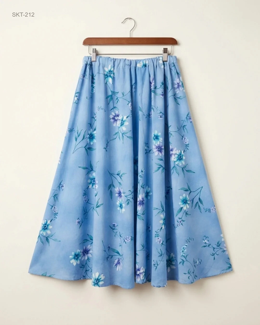 UK Imported secondhand Women's skirts - CUT LABEL brand, Blue Polyester, Premium condition, for Womens - Online Thrift Store Karachi Pakistan