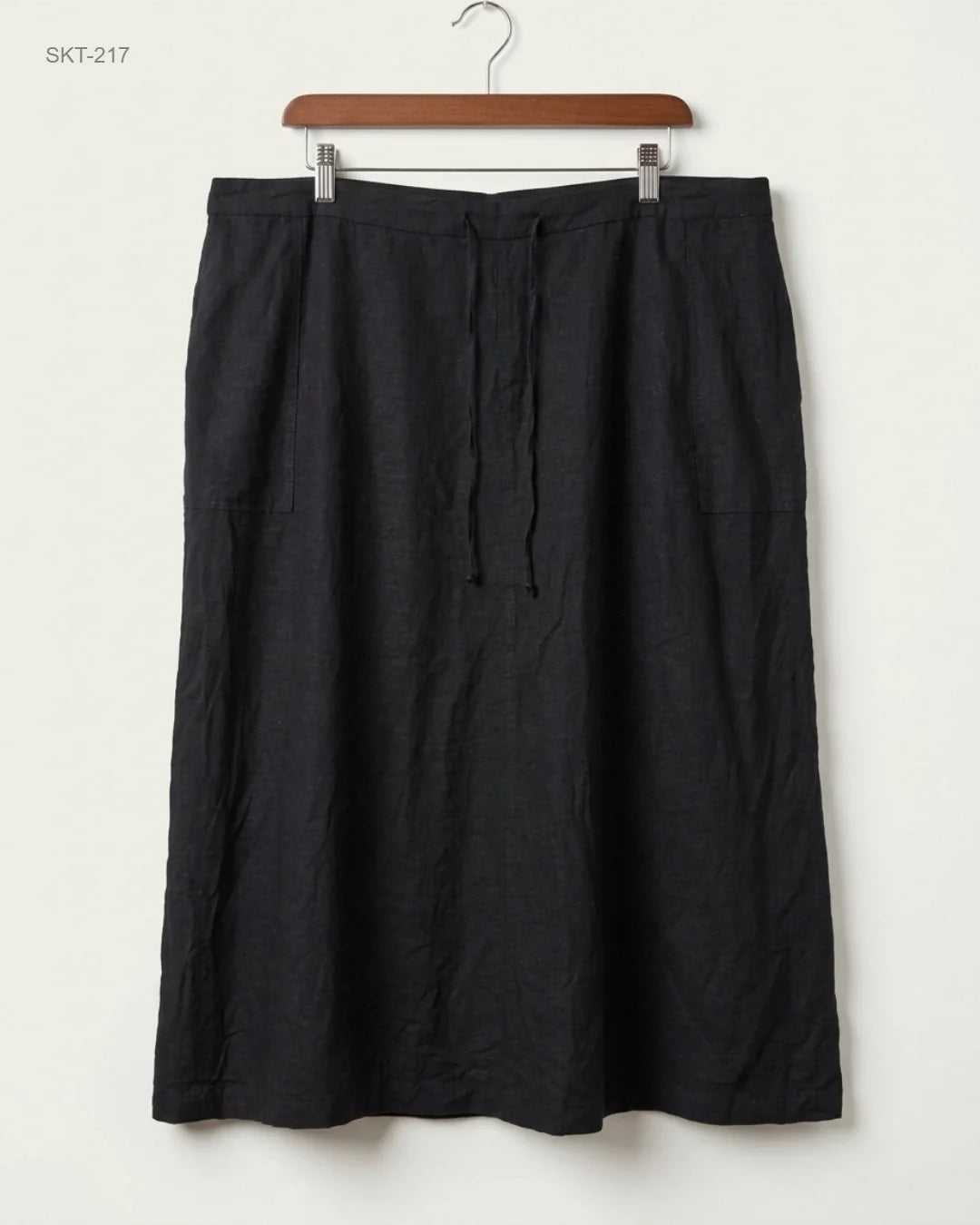 Preloved Premium Women's skirts by CAPSULE, Black Cotton for Womens - OTS Thrift Shop Islamabad Pakistan