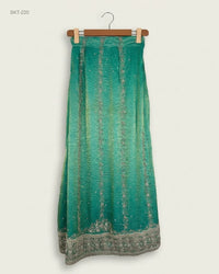 CUT LABEL (SKT-220) Embroidered Long Skirt