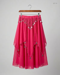 CUT LABEL Pink Women'S Skirts (SKT-23)