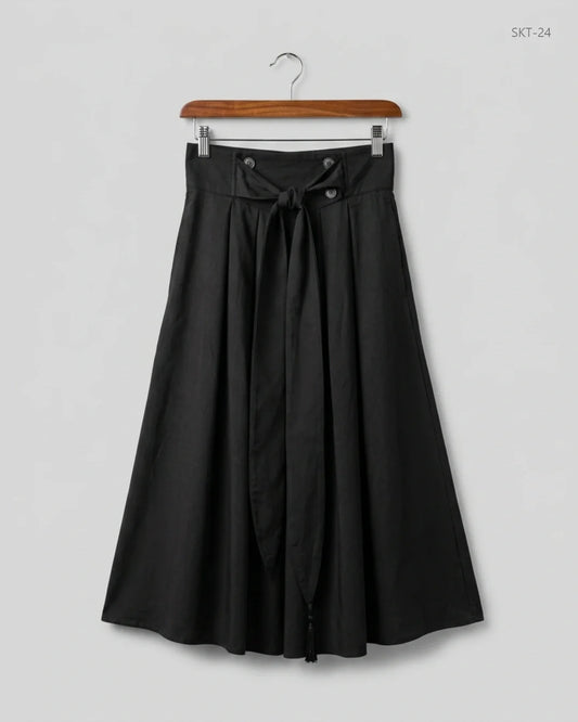 UK Imported secondhand Women's skirts - Shein brand, Black Polyester, Premium condition, for - Online Thrift Store Islamabad Pakistan