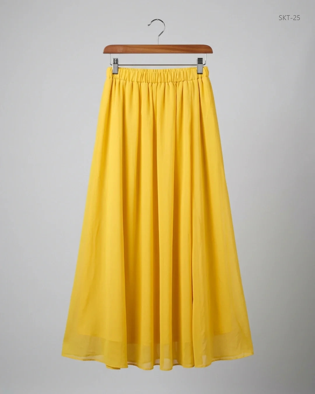 CUT LABEL Yellow Women'S Skirts (SKT-25)