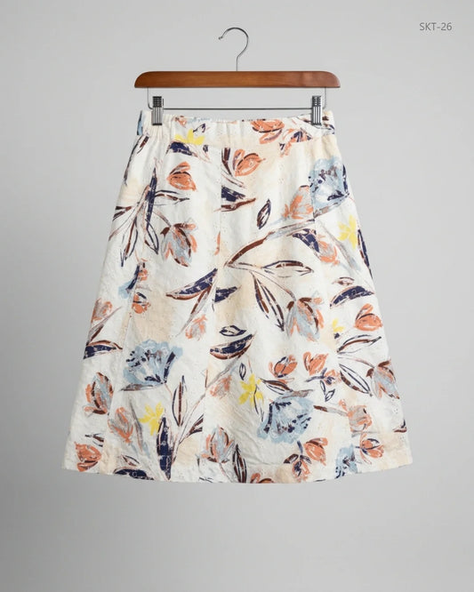 Secondhand Branded Women's skirts by Classic, Multi Cotton fabric, Premium condition, for - Online Thrift Shop Lahore Pakistan