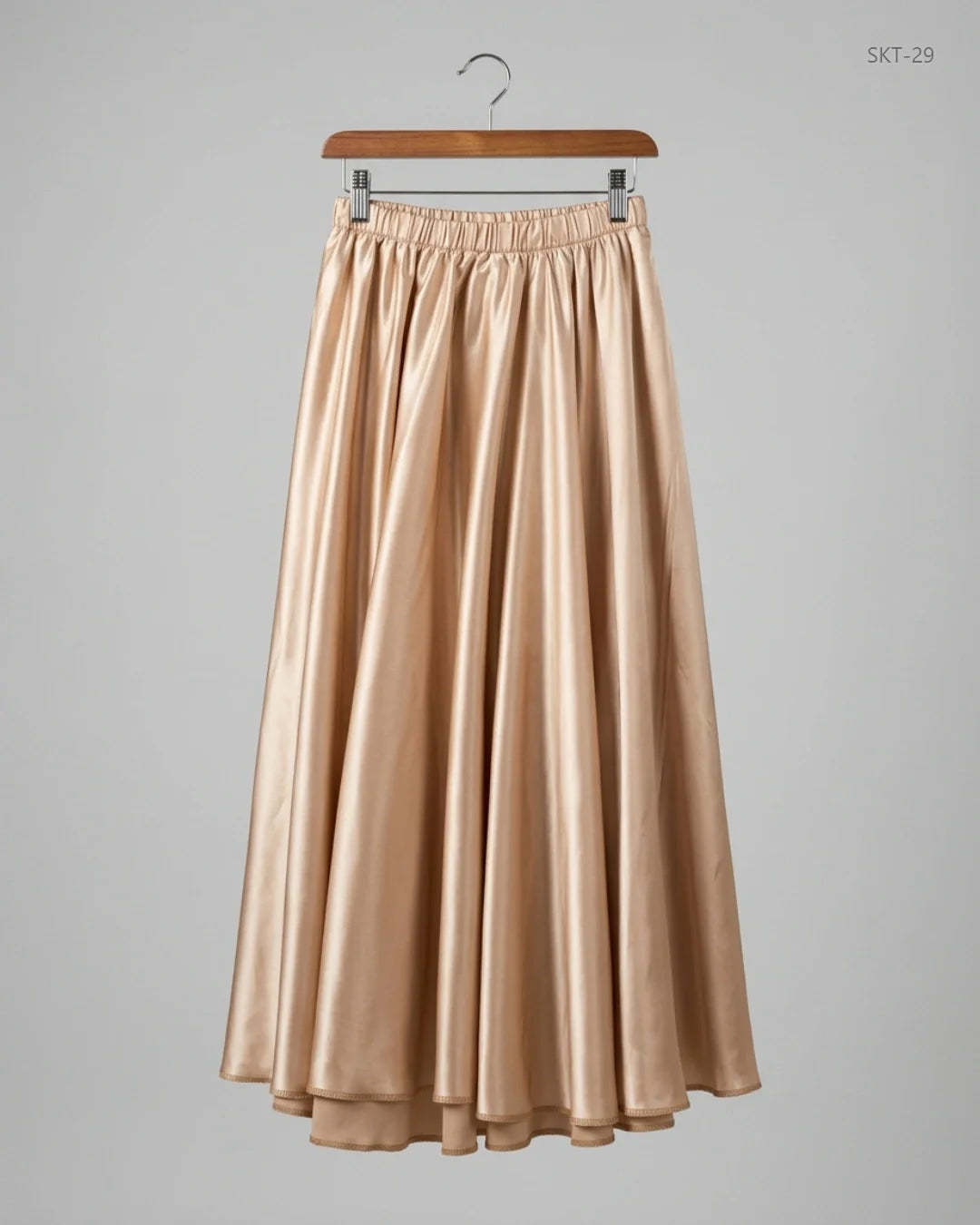 CUT LABEL Gold Color Women'S Skirts (SKT-29)