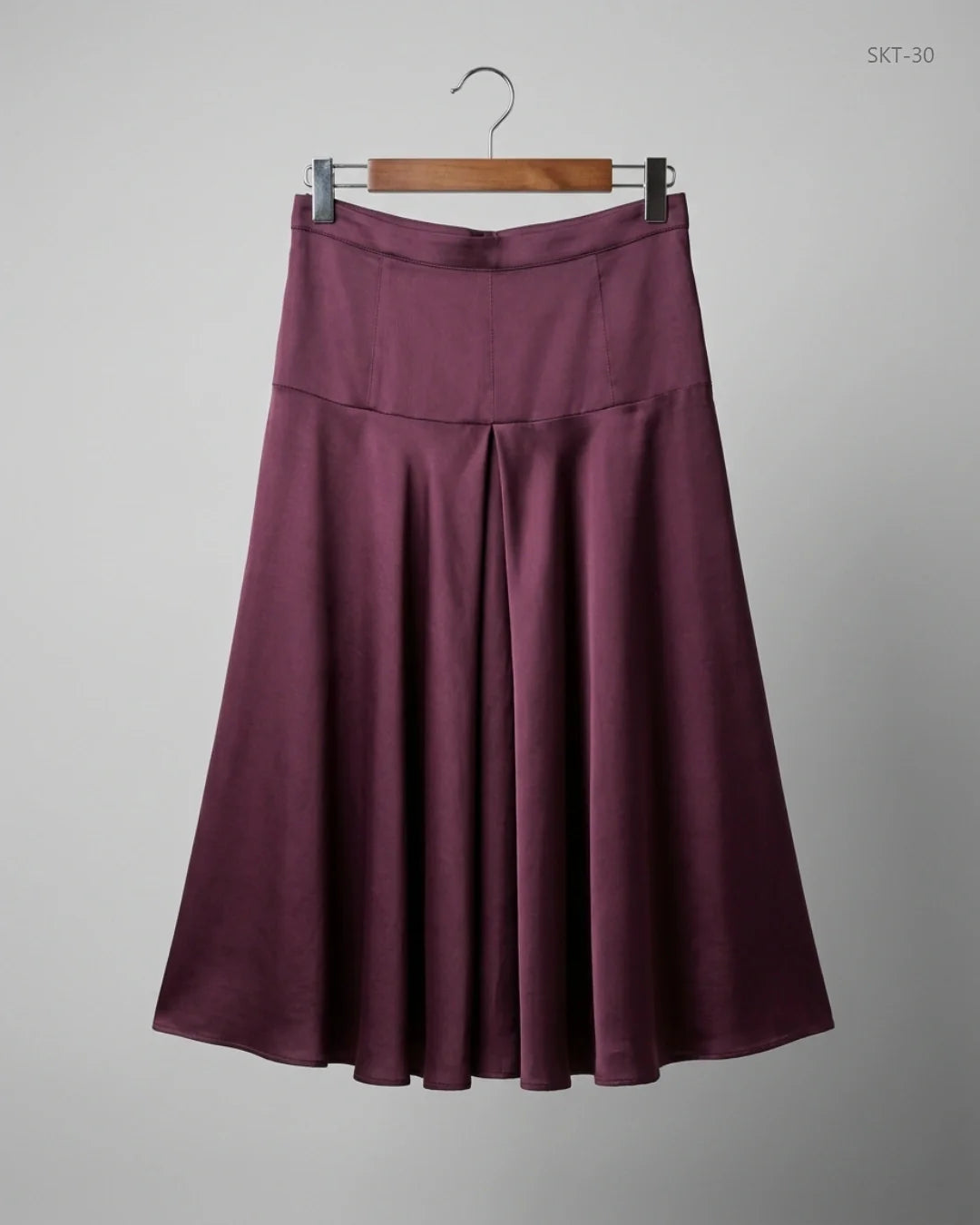 CUT LABEL Maroon Women'S Skirts (SKT-30)