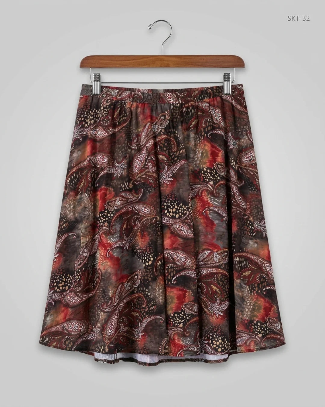 Women's skirts | CUT LABEL | Preloved Branded | Brown Polyester | Premium | OTS Thrift Store Lahore Pakistan
