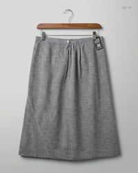 ELVI Gray Women'S Skirts (SKT-37)