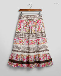 FUSION Multi Color Women'S Skirts (SKT-42)