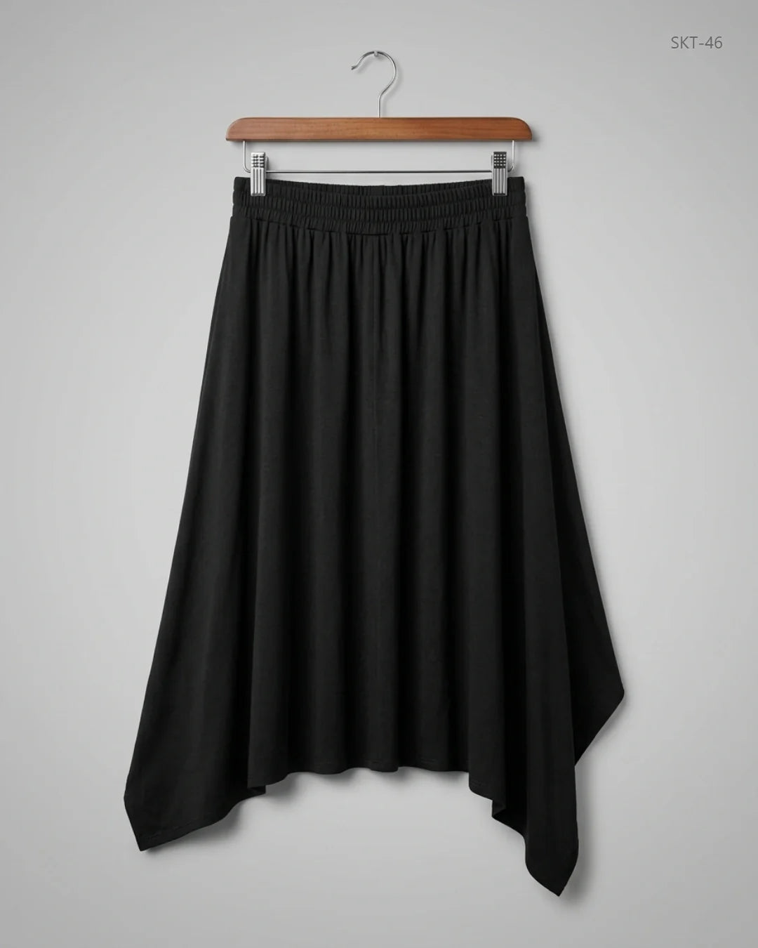 UK Imported secondhand Women's skirts - Boohoo brand, Black Viscose, Premium condition, for - Online Thrift Store Lahore Pakistan