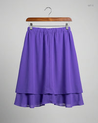 CUT LABEL Purple Women'S Skirts (SKT-5)
