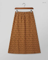 CUT LABEL Brown Women'S Skirts (SKT-55)