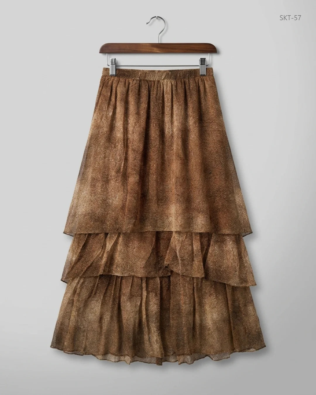 CUT LABEL Brown Women'S Skirts (SKT-57)