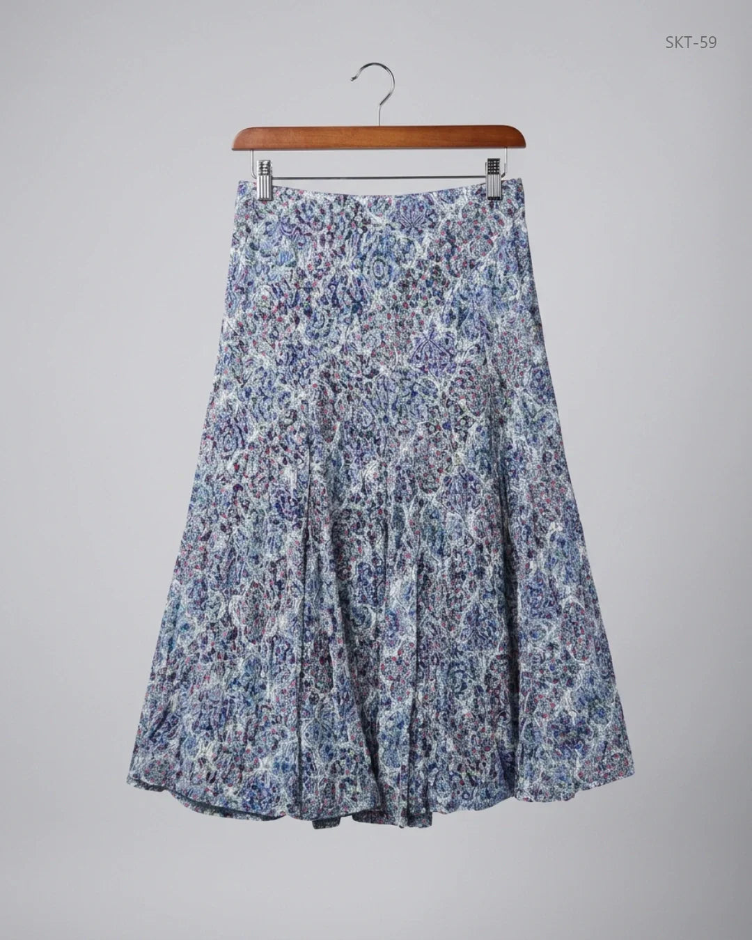 PER UNA Blue Women'S Skirts (SKT-59)