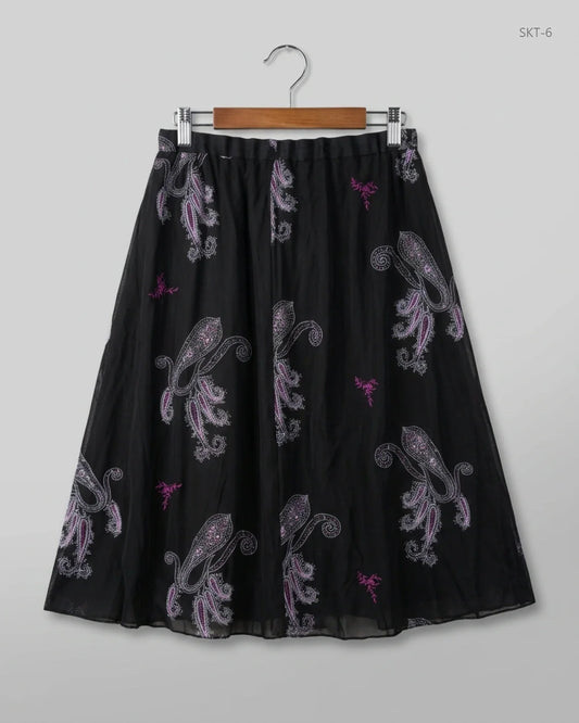 Secondhand Branded Women's skirts by CUT LABEL, Black Polyester fabric, Premium condition, for - Online Thrift Shop Lahore Pakistan