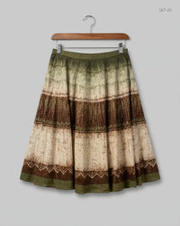 FLORENCE Green Women'S Skirts (SKT-60)