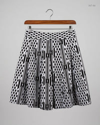 CUT LABEL Black & White Women'S Skirts (SKT-64)