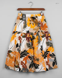 PRIMARK Yellow Women'S Skirts (SKT-7)