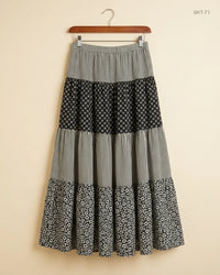 CUT LABEL (SKT-71) Black Women'S Skirts