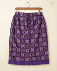 CUT LABEL (SKT-83) Purple Women'S Skirts