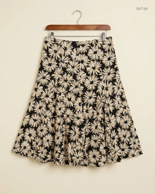Women's skirts | ALEX & CO | Preloved Branded | Beige Cotton | Premium | OTS Thrift Store Peshawar Pakistan