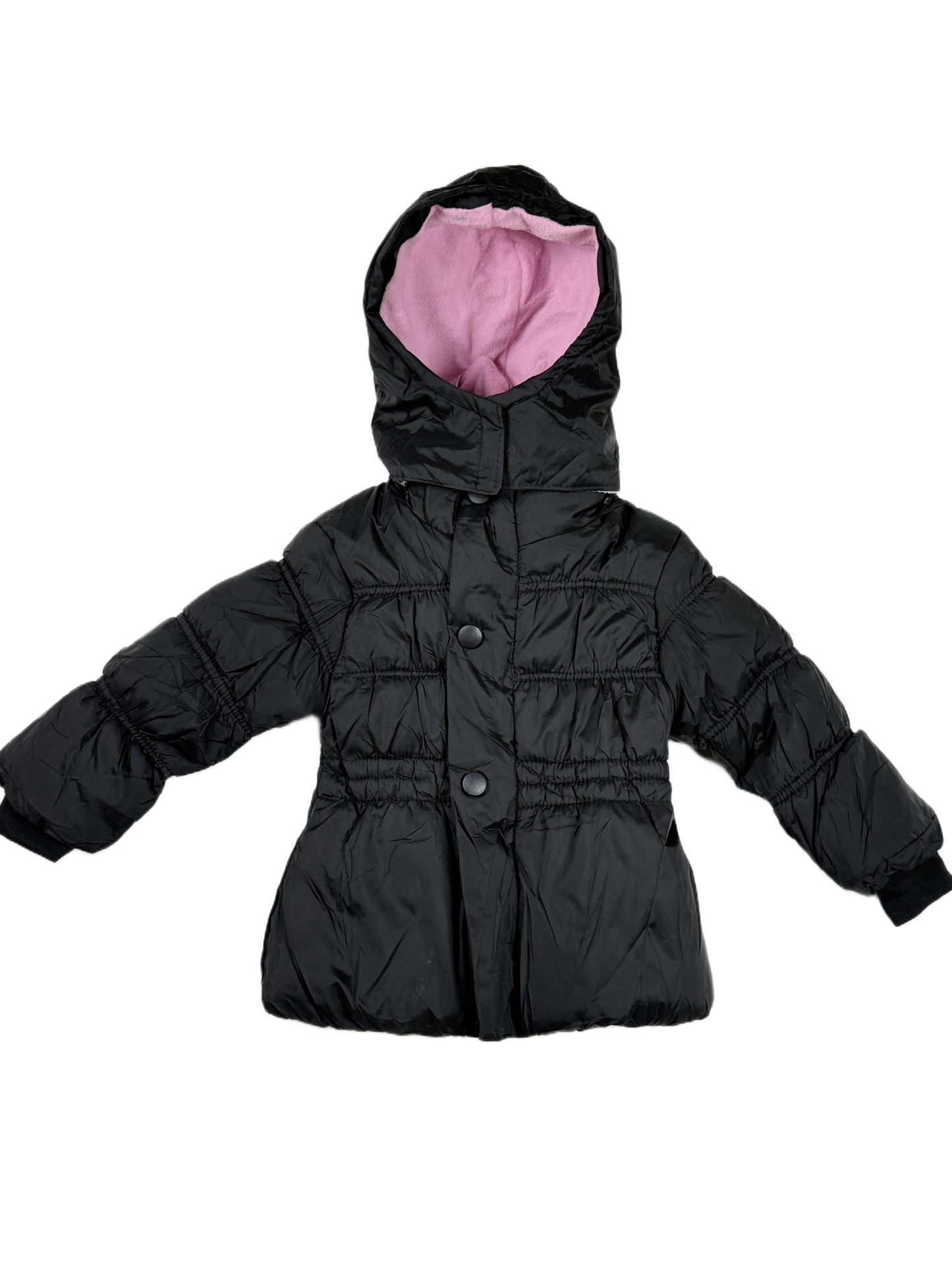 Girls Jackets | KIMADI | Preloved Branded | BLACK POLYSTER | PREMIUM PLUS | OTS Thrift Store Lahore Pakistan