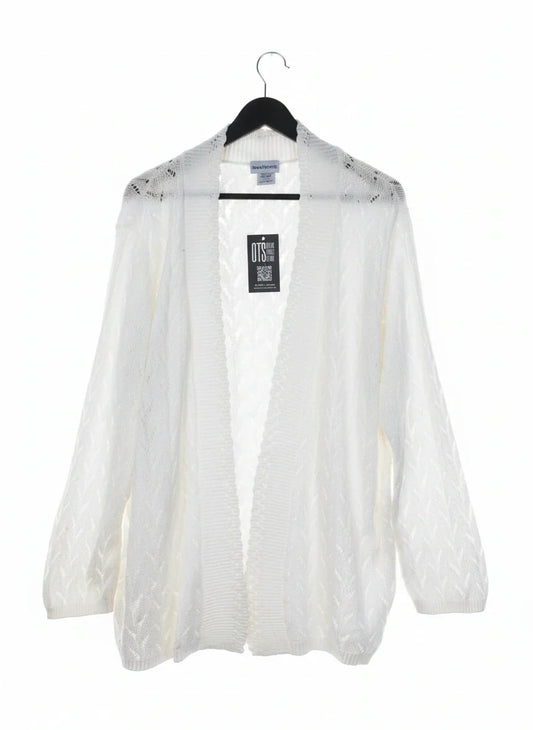 Excellent Condition Winter Cardigans & Sweaters | Preloved Bon worth | OffWhite Acrylic | Thrift Shop for Women Peshawar Pakistan | OTS