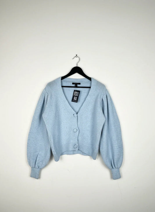 UK Imported secondhand Winter Cardigans & Sweaters - Primark brand, Ice Blue Acrylic, Excellent condition, for Women - Online Thrift Store Karachi Pakistan