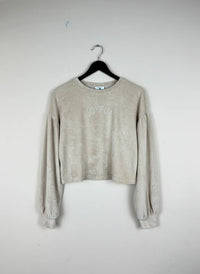 Beige Winter Crop Top by George (WCT-107)
