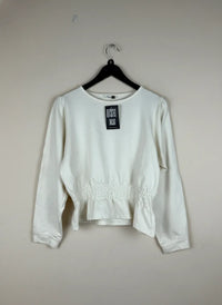 White Winter Crop Top by Pep & Co (WCT-118)