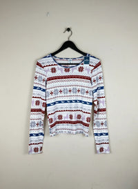 White Winter Crop Top by Holister (WCT-121)