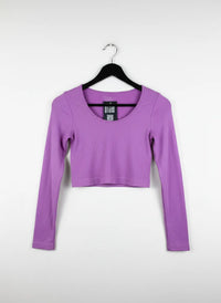 Lavender Winter Crop Top by Primark (WCT-149)