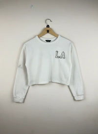 Off White Winter Crop Top by Primark (WCT-167)