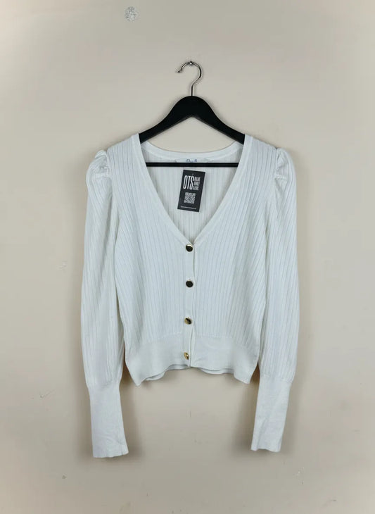 UK Imported secondhand Winter Crop Tops - Primark brand, White Polyester, Premium condition, for Women - Online Thrift Store Lahore Pakistan