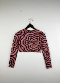 Multi Color Winter Crop Top by Candy (WCT-171)