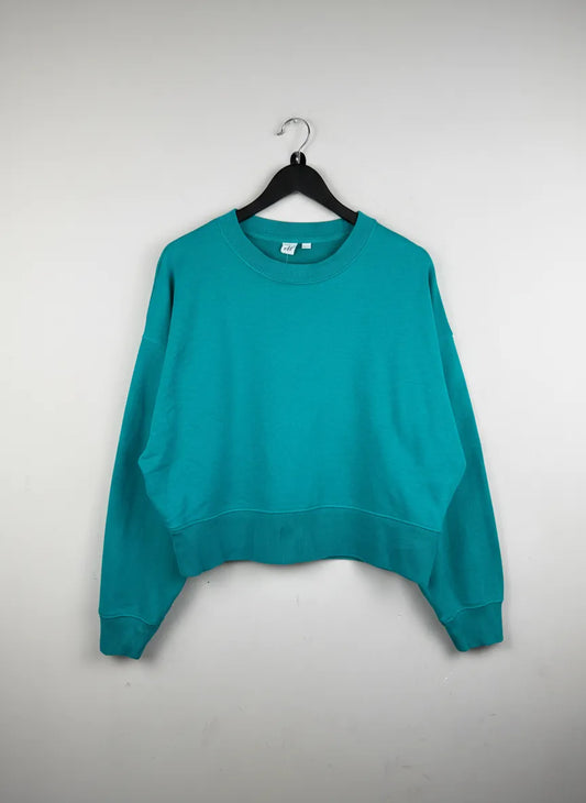 Premium Condition Winter Crop Tops | Preloved GAP | Green Cotton | Thrift Shop for Women Lahore Pakistan | OTS