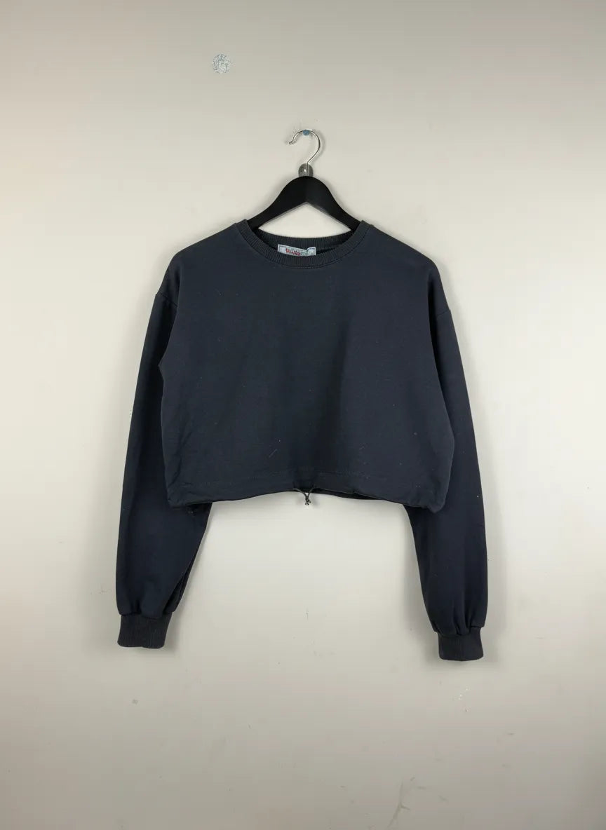Black Winter Crop Top by portobello pzink (WCT-179)