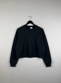 Black Winter Crop Top by H&M (WCT-185)