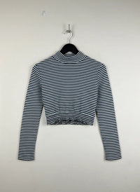 Blue & White Winter Crop Top by Next (WCT-210)
