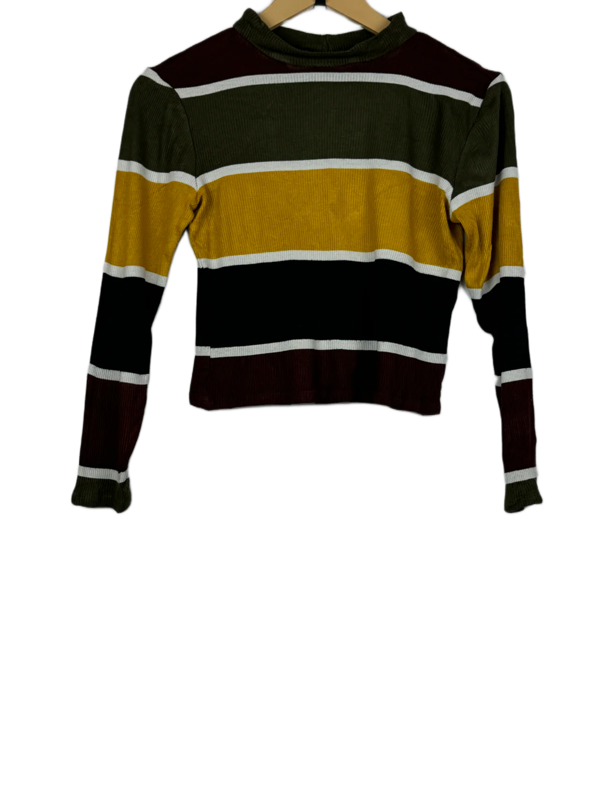 Multi Color Winter Crop Top by LMTD (WCT-22)