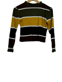 Multi Color Winter Crop Top by LMTD (WCT-22)