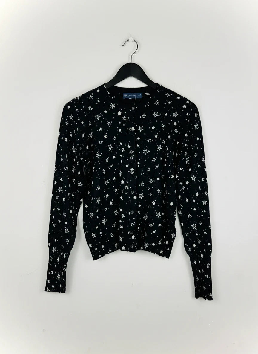 UK Imported secondhand Winter Crop Tops - M&S brand, Multi Viscose, Premium condition, for Women - Online Thrift Store Lahore Pakistan