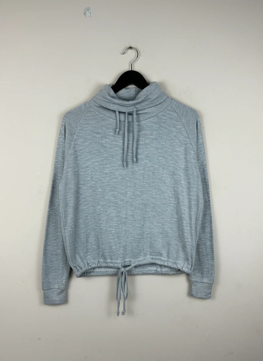 Grey Winter Crop Top by workout (WCT-238)