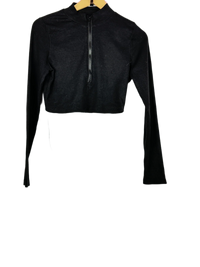 Black Winter Crop Top by Shein (WCT-24)