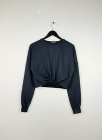 Black Winter Crop Top by Boohoo (WCT-240)
